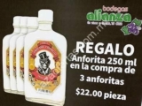 En Bodegas Alianza 4×3 en anforitas de anís Del Chango