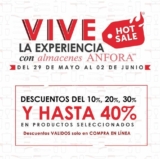 Ofertas Almacenes Anfora Hot Sale 2017: Hasta 40% de descuento