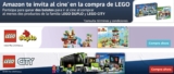 Obtén 2 boletos al Cine Gratis al comprar productos Lego en Amazon