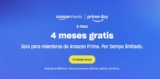 4 meses GRATIS de Amazon Music Unlimited por el Prime Day