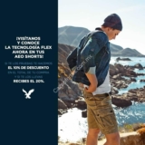 En American Eagle 10% de descuento si te pruebas los AOE Shorts y 20% de descuento si te los llevas