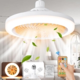 Anillo de luz LED con ventilador de techo baja a un gran precio