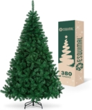 Árbol de Navidad artificial de 1.2 m con 380 ramas en su precio más económico + cupón de 25% adicional + 3 meses sin intereses