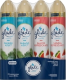 4 pack aromatizantes en aerosol Glade Rociado Fácil Paraíso Azul y Sandía Refrescante 400 ml a un precio buenísimo
