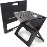 Asador portátil plegable de carbón baja a un excelente precio