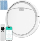 Aspiradora robot con trapeador 3 en 1 con control remoto y control por app baja a su menor precio