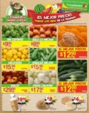 Folleto de ofertas Bodega Aurrera en frutas y verduras 4 al 10 de noviembre: mandarina y pepino $12.90