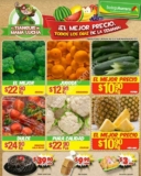Ofertas Bodega Aurrerá en frutas y verduras Tianguis de Mamá Lucha 10 al 16 de noviembre