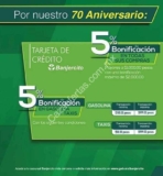 Promoción Banjército 70 Aniversario: 5% de bonificación y meses sin intereses