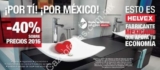 Promoción Helvex Febrero 2017: 40% de descuento sobre precios de 2016
