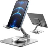 Base ajustable y portátil de aluminio para celular o tablet baja a su menor precio