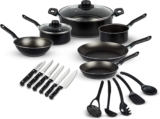 Batería de Cocina Serum de 19 Piezas Ekco Classic Color Negro a mitad de precio