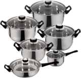 Batería de cocina de acero inoxidable Monterrey Priminutte en su precio más económico + 6 meses sin intereses