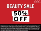 Beauty Sale GOC: 50% en bonificación en compras a partir de $1000
