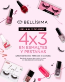 4×3 en esmaltes y pestañas en Bellísima