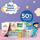 Promociones Benavides Mes del Bebé: 2do a mitad de precio en pañales, alimentos lácteos y toallitas y más