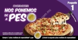 2ª pizza a $1 peso en Benedettis Pizza ordenando por Hellofood o 60% de descuento en otras pizzas