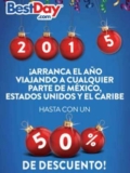 Paquetes para celebrar fin de año con 50% de descuento en BestDay.com.mx