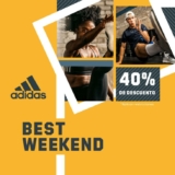 Best Weekend Adidas y Reebok en Martí: 40% de descuento directo en Adidas y Reebok hasta hoy
