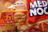 Promoción Bimbo McDonalds: cupón 2×1 en Big Mac en empaques de Medias Noches, Bimbollos y pan Bimbo