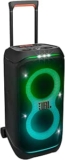 Bocina portátil para fiestas JBL Partybox Stage 320 con luces LED y 240 W de potencia baja a su menor precio