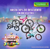 Hasta 30% de descuento en bicicletas en Bodega Aurrerá