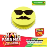 Promociones Bodega Aurrerá para festejar a papá: Pasteles desde $75 y más