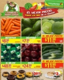 Ofertas Bodega Aurrerá en frutas y verduras Tianguis de Mamá Lucha 28 de julio al 3 de agosto