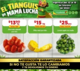 Ofertas Tianguis Bodega Aurrerá en frutas y verduras 10 al 16 de febrero 2023