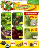 Ofertas Bodega Aurrerá en frutas y verduras Tianguis de Mamá Lucha 1 al 7 de diciembre