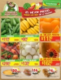 Folleto de ofertas Bodega Aurrerá en frutas y verduras 2 al 8 de diciembre 2016: naranja y calabacita $11.90