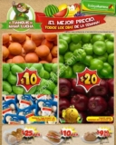 Ofertas Bodega Aurrerá en frutas y verduras Tianguis de Mamá Lucha 29 de septiembre al 5 de octubre
