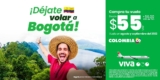 En Viva Aerobus vuelos a Bogotá desde $55 dólares + TUA