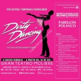 Boletos GRATIS para Dirty Dancing con tus compras en tiendas de Pabellón Polanco