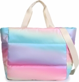 Bolsa tote deportiva para mujer en colores pasteles baja a un excelente precio