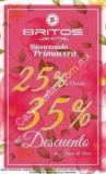 Promoción de Primavera Britos Jeans: 35% de descuento en jeans de línea