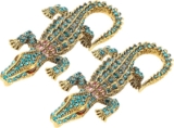 Juego de 2 broches de joyería con diseño de lagartos bajan a un gran precio + 3 meses sin intereses
