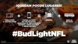 Promoción Bud Light: comida GRATIS en restaurante si vas al partido NFL México mañana