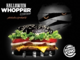 Nueva Halloween Whoper con pan negro en Burger King