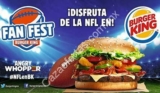 Promoción Super Bowl Burger King Fan Fest 2017: precio especial en Whopper Angry