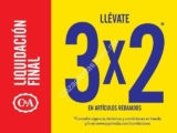 En C&A rebajas al 3×2 por liquidación final