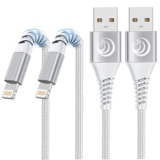 Juego de 2 cables cargadores USB a USB-C de 1 metro bajan de precio