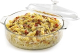 Cacerola de vidrio para cocinar y hornear marca Libbey baja de precio