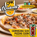 CPK Weekends en California Pizza Kitchen: Cervezas a $19 y pizzas a $109 de viernes a domingo desde las 16:00