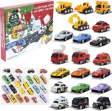 Calendario de adviento para niños con 24 cochecitos de juguete sorpresa bajan a un super precio