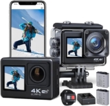 Cámara de acción 4K con accesorios baja de precio