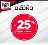 Capa de Ozono Buen Fin 2019: 25% de descuento en toda la tienda + 6 MSI