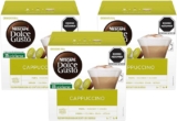 3 pack Nescafé Dolce Gusto cápsulas de café para preparar Cappuccino con 16 piezas baja a un gran precio