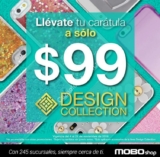 Carátulas Design Collection a sólo $99 en Mobo