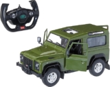 Carrito a control remoto Land Rover Defender baja a un excelente precio